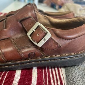 Børn buckled leather loafer